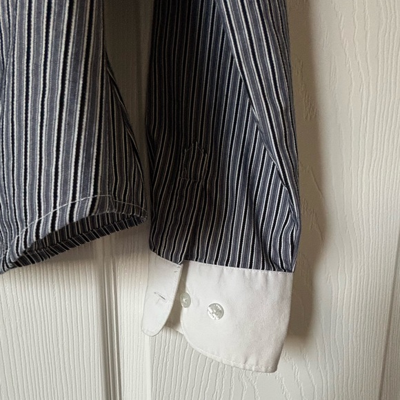 George Black and White Striped Shirt - Picture 4 of 4